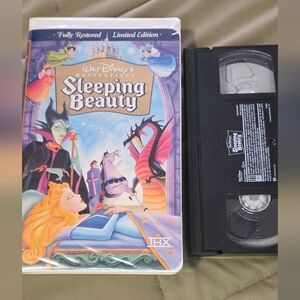 Disney Sleeping Beauty VHS Fully Restored Limited Edition THX
